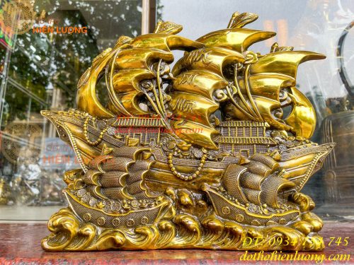 Mô Hình Thuận Buồm Xuôi Gió Bằng Đồng Phong Thủy