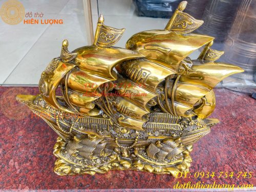 Mô Hình Thuận Buồm Xuôi Gió Bằng Đồng Phong Thủy