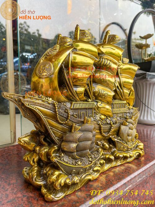 Mô Hình Thuận Buồm Xuôi Gió Bằng Đồng Phong Thủy