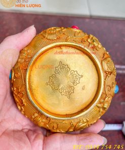 Bình Bát Tụ Bảo Bằng Đồng Hình Phật Thích Ca