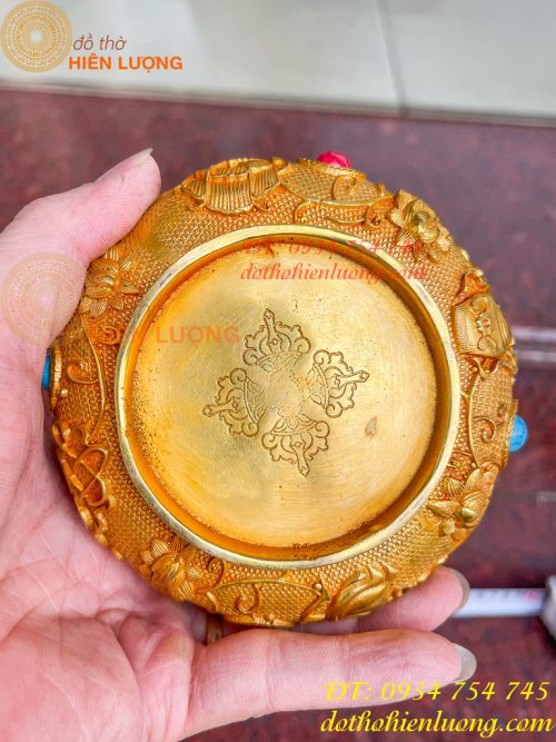 Bình Bát Tụ Bảo Bằng Đồng Hình Phật Thích Ca