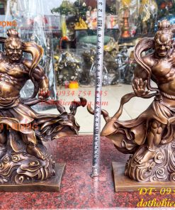 Tượng Hộ Pháp Kim Cang Lực Sĩ Cao 31cm Bằng Đồng Hun