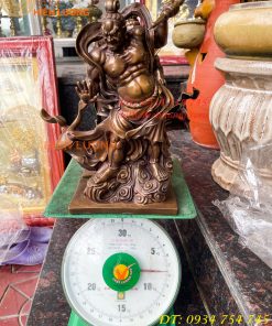 Tượng Hộ Pháp Kim Cang Lực Sĩ Cao 31cm Bằng Đồng Hun