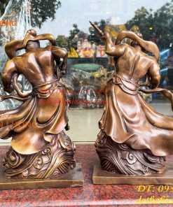 Tượng Hộ Pháp Kim Cang Lực Sĩ Cao 31cm Bằng Đồng Hun