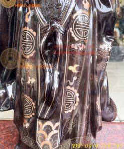Tượng Khổng Minh Khảm Tam Khí Cao 72cm
