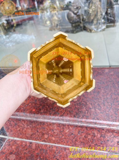 Tháp Văn Xương 9 Tầng Cao 38cm Bằng Đồng Loại Dày Đẹp