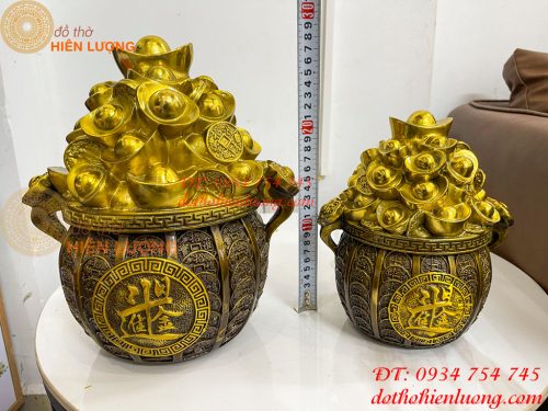 Bát Tụ Bảo Tăng Tài Tiến Bảo Bằng Đồng Phong Thủy