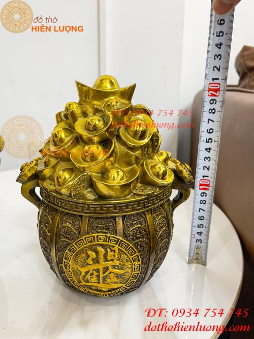 Bát Tụ Bảo Tăng Tài Tiến Bảo Bằng Đồng Phong Thủy