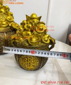 Bát Tụ Bảo Tăng Tài Tiến Bảo Bằng Đồng Phong Thủy