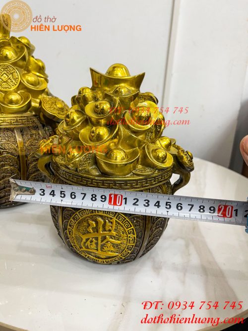 Bát Tụ Bảo Tăng Tài Tiến Bảo Bằng Đồng Phong Thủy