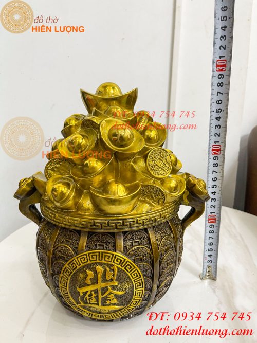 Bát Tụ Bảo Tăng Tài Tiến Bảo Bằng Đồng Phong Thủy