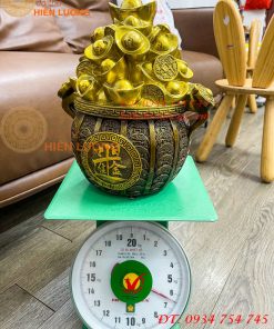 Bát Tụ Bảo Tăng Tài Tiến Bảo Bằng Đồng Phong Thủy