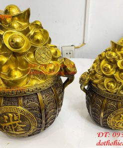 Bát Tụ Bảo Tăng Tài Tiến Bảo Bằng Đồng Phong Thủy