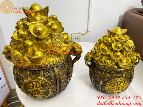 Bát Tụ Bảo Tăng Tài Tiến Bảo Bằng Đồng Phong Thủy