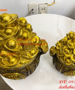 Bát Tụ Bảo Tăng Tài Tiến Bảo Bằng Đồng Phong Thủy