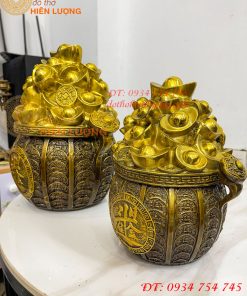 Bát Tụ Bảo Tăng Tài Tiến Bảo Bằng Đồng Phong Thủy