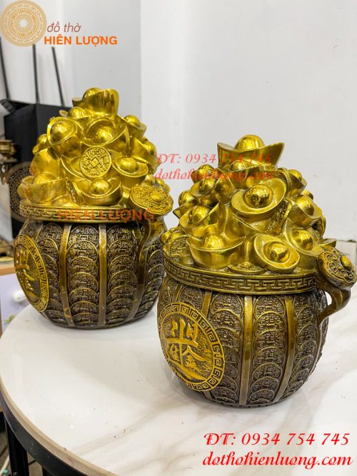 Bát Tụ Bảo Tăng Tài Tiến Bảo Bằng Đồng Phong Thủy