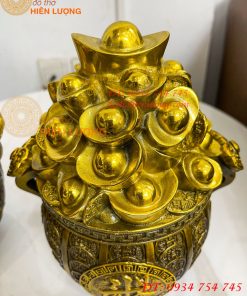 Bát Tụ Bảo Tăng Tài Tiến Bảo Bằng Đồng Phong Thủy