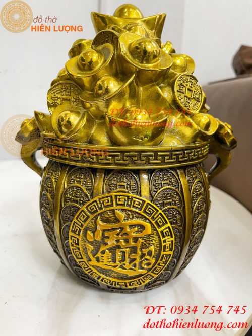 Bát Tụ Bảo Tăng Tài Tiến Bảo Bằng Đồng Phong Thủy