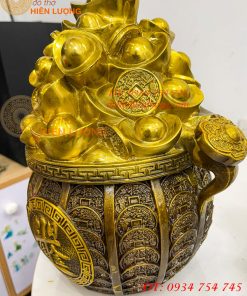 Bát Tụ Bảo Tăng Tài Tiến Bảo Bằng Đồng Phong Thủy