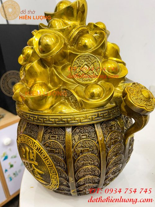 Bát Tụ Bảo Tăng Tài Tiến Bảo Bằng Đồng Phong Thủy