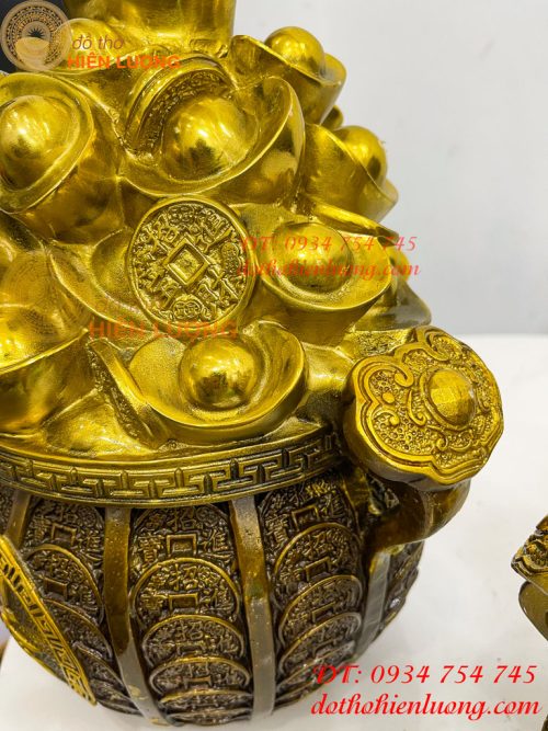 Bát Tụ Bảo Tăng Tài Tiến Bảo Bằng Đồng Phong Thủy