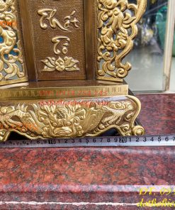 Bài Vị Cửu Huyền Thất Tổ Bằng Đồng Cao 42cm