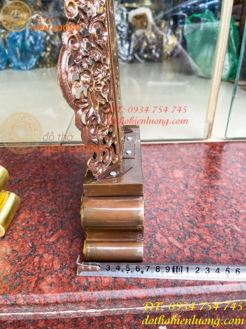 Bài Vị Cửu Huyền Thất Tổ Bằng Đồng Cao 42cm