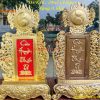 Bài Vị Cửu Huyền Thất Tổ Bằng Đồng Cao 42cm