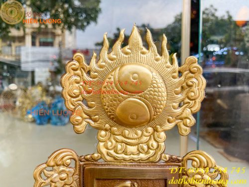 Bài Vị Cửu Huyền Thất Tổ Bằng Đồng Cao 42cm