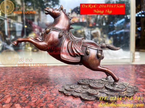 Tượng Ngựa Phi Nước Đại Bằng Đồng Phong Thủy