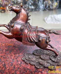 Tượng Ngựa Phi Nước Đại Bằng Đồng Phong Thủy