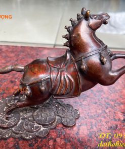 Tượng Ngựa Phi Nước Đại Bằng Đồng Phong Thủy