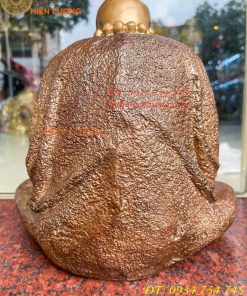 Tượng Đạt Ma Sư Tổ Bằng Đồng Decor Cao 27cm