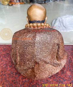 Tượng Đạt Ma Sư Tổ Bằng Đồng Decor Cao 27cm