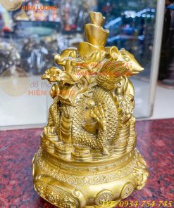 Bộ Tam Hợp Tí, Thìn, Thân, Bằng Đồng Cao 22cm