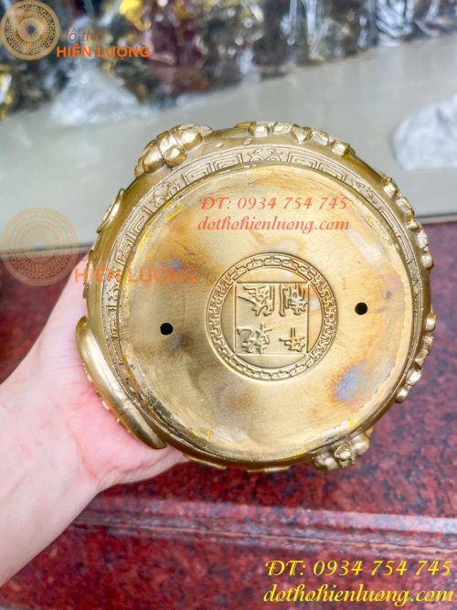 Bộ Tam Hợp Tí, Thìn, Thân, Bằng Đồng Cao 22cm