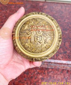 Hũ Đựng Trà Bằng Đồng Để Phòng Khách Trang Trí