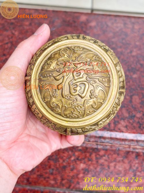 Hũ Đựng Trà Bằng Đồng Để Phòng Khách Trang Trí