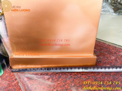 Tượng Bác Hồ Đứng Vẫy Tay Chào Cao 75cm Bằng Đồng Đỏ
