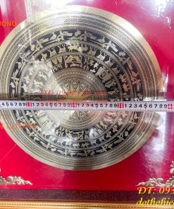 Tranh Trống Đồng Treo Tường KT 70x70cm Ăn Mòn
