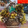 Giỏ Trái Cây Bằng Đồng Phong Thủy Cao 30cm