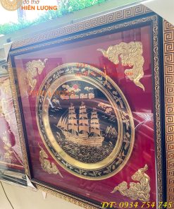 Tranh Thuận Buồm Xuôi Gió Bằng Đồng Ăn Mòn