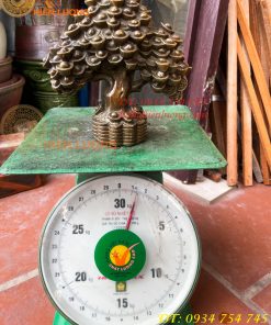 Cây Tiền Bằng Đồng Hun Tài Lộc Phong Thủy