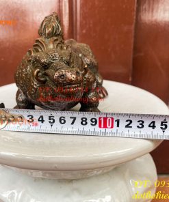 Tượng Heo Rừng Bằng Đồng Phong Thủy Dài 20cm