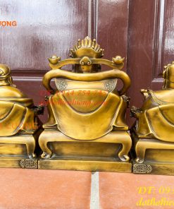 Bộ Tài Địa Cao 25cm Và Ông Phát 30cm Bằng Đồng Hun