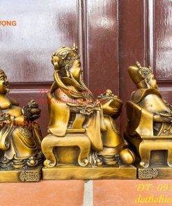 Bộ Tài Địa Cao 25cm Và Ông Phát 30cm Bằng Đồng Hun