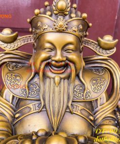Ông Phát Lộc Bằng Đồng Hun Cao 30cm
