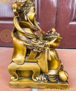 Ông Phát Lộc Bằng Đồng Hun Cao 30cm