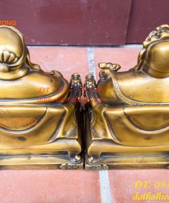 Ông Thần Tài Thổ Địa Cao 25cm Bằng Đồng Hun